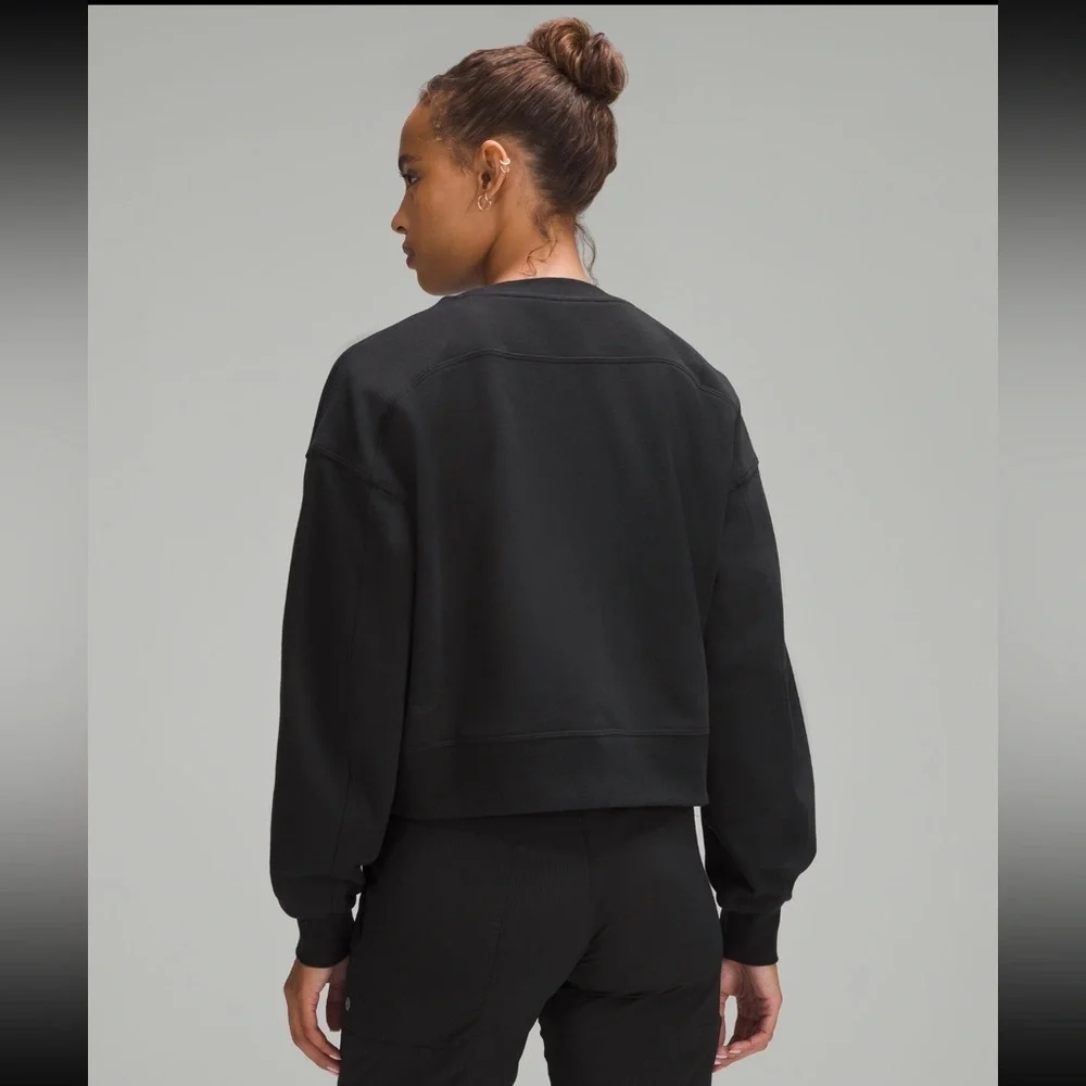 Lululemon Perfectly Oversized Cropped Crew